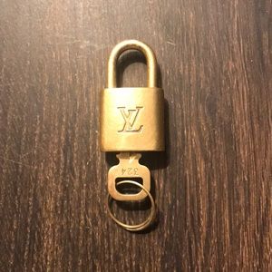 Louis Vuitton lock and key